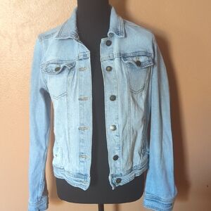 Universal Thread Blue Jean Jacket Classic Cropped Style